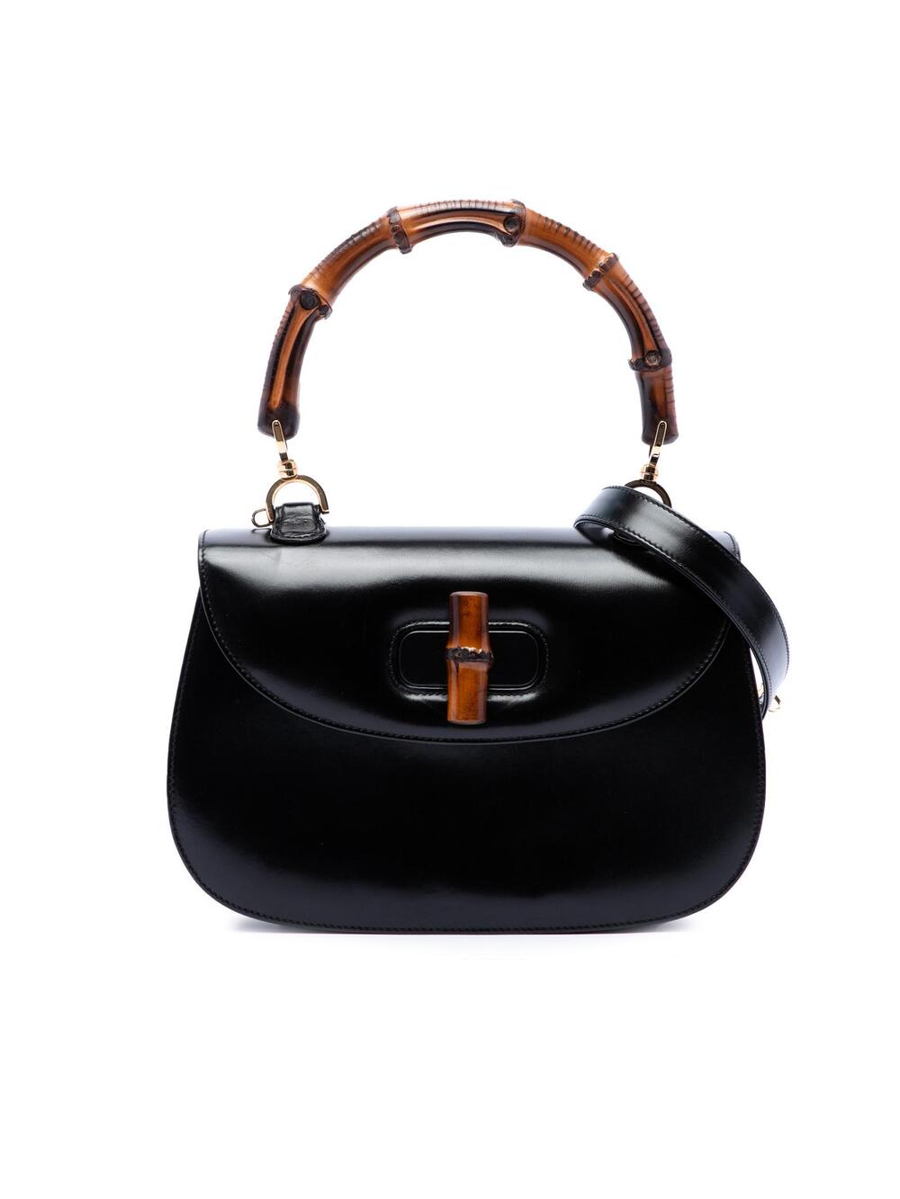 Gucci Calfskin Bamboo Night Pre-Loved #346373G13B